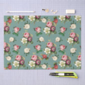 Vintage Viktorianische Blume Decoupage - Marple Ha Seidenpapier (Handwerk)