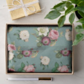 Vintage Viktorianische Blume Decoupage - Marple Ha Seidenpapier (Geschenk)