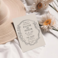 Vintage Viktorianische Blumenverzierung Barockhoch