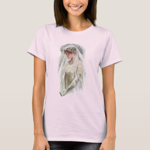 Vintage viktorianische Braut mit Bibel Harrison Fi T-Shirt