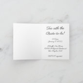 Vintage Viktorianische Bridal Dankeskarte (Innenseite)