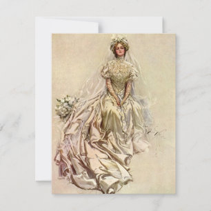 Vintage Viktorianische Brücke, antikes Bridal Port