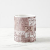 Vintage Viktorianische Collage Kaffeetasse (Mittel)