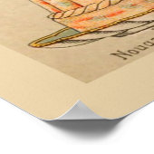 Vintage Viktorianische Desserts Poster (Ecke)