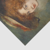 Vintage Viktorianische Edwardian Artwork Seidenpapier (Ausschnitt)