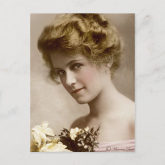 Vintage Viktorianische Edwardian Tinted Postcard 2 Postkarte