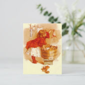 Vintage VIKTORIANISCHE Elfenbeinseifenwerbung POST Postkarte (Stehend Vorderseite)