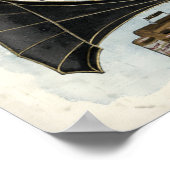 Vintage Viktorianische Era Phonograph AD Poster (Ecke)