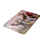 Vintage Viktorianische Era-Seifenwerbung mit Hunde Badematte (Schrägansicht)