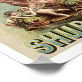 Vintage Viktorianische Era Wäscheservice Poster (Ecke)