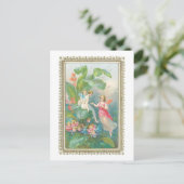 Vintage Viktorianische Fantasy Faiys Postkarte (Stehend Vorderseite)