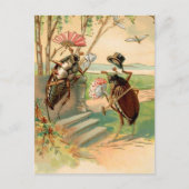 Vintage Viktorianische Fehler Postkarte (Vorderseite)