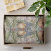 Vintage Viktorianische florale Notengestaltung Seidenpapier (Geschenk)