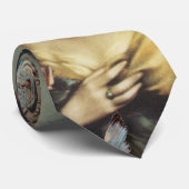 Vintage viktorianische florale Retro-Frau Krawatte (Gerollt)