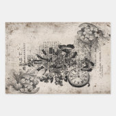 Vintage Viktorianische Geschenkpapier Set (Vorderseite 3)