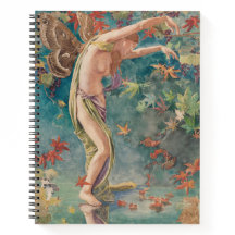 Vintage Viktorianische Herbstskalender Blätter