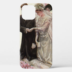 Vintage Viktorianische Hochzeitsfeier Braut und Br Case-Mate iPhone Hülle