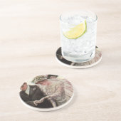 Vintage Viktorianische Hochzeitsfeier Braut und Br Getränkeuntersetzer (Seite)