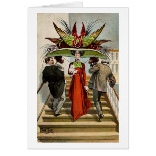 Vintage Viktorianische Hutmutter,