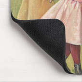 Vintage Viktorianische Kinder spielen Blinden Mann Mousepad (Ecke)