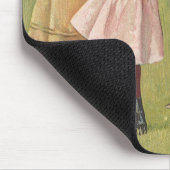 Vintage Viktorianische Kinder spielen Blinden Mann Mousepad (Ecke)