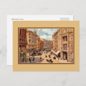 Vintage viktorianische Kunst Wien Graben Postkarte (Vorne/Hinten)