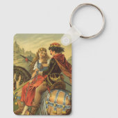 Vintage Viktorianische Märchen, Bruder und Schwest Schlüsselanhänger (Rückseite)