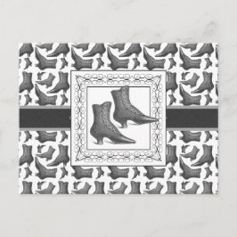 Vintage Viktorianische Mode stimuliert Elegantes M Postkarte