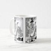 Vintage Viktorianische Muttergoose von Charles Rob Kaffeetasse (Vorderseite Links)