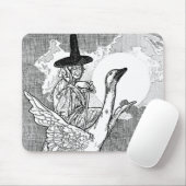Vintage Viktorianische Muttergoose von Charles Rob Mousepad (Mit Mouse)