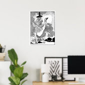 Vintage Viktorianische Muttergoose von Charles Rob Poster (Heimbüro)