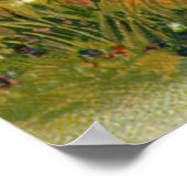 Vintage Viktorianische Osterbrunnen in einem Golde Poster (Ecke)