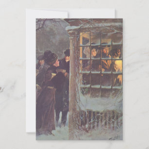 Vintage Viktorianische Party Einladung