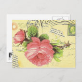 Vintage Viktorianische Postkarte (Vorne/Hinten)