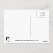 Vintage Viktorianische Postkarte (Rückseite)