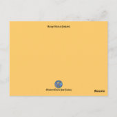 Vintage Viktorianische Postkarte (Rückseite)