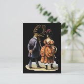 Vintage Viktorianische Postkarte (Stehend Vorderseite)