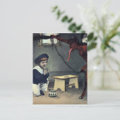 Vintage Viktorianische Postkarte (Stehend Vorderseite)