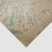 Vintage Viktorianische Raven Decoupage - Gotisches Seidenpapier (Detail)