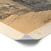 Vintage Viktorianische Reittiere Art Print 1857 Poster (Ecke)