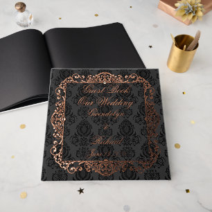 Vintage Viktorianische Romantik Messe Gästebuch