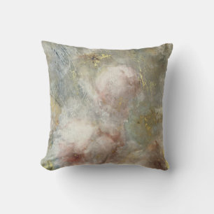 Vintage Viktorianische Rose mit Goldakzenten Kissen