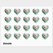 Vintage Viktorianische Rose Wallpaper Sticker (Blatt)