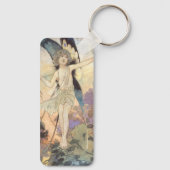 Vintage Viktorianische Schmetterlingsfliege von Ro Schlüsselanhänger (Rückseite)