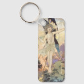 Vintage Viktorianische Schmetterlingsfliege von Ro Schlüsselanhänger (Vorderseite)