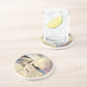 Vintage Viktorianische Schmetterlingsfliege von Ro Untersetzer (Seite)