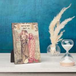 Vintage Viktorianische Schwestern Niedlich Regency Fotoplatte