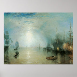 Vintage Viktorianische Seeschifffahrt, Joseph Turn Poster