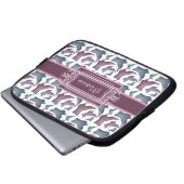 Vintage viktorianische Stiefel-antiker Mode-Stich Laptopschutzhülle (Vorne Knopf)