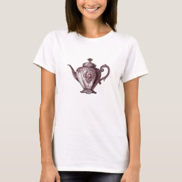 Vintage viktorianische Teekanne T-Shirt